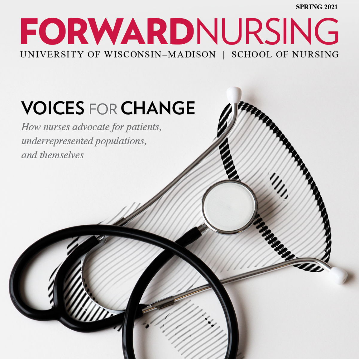 Cover of ForwardNursing Spring 2021